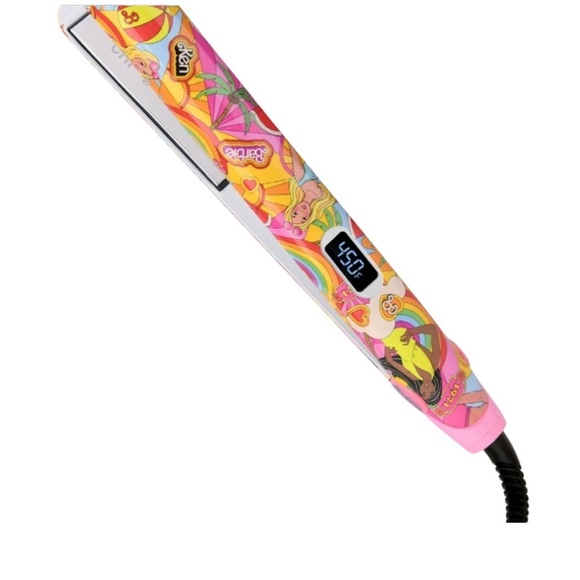 New in box CHI x BARBIE MALIBU BARBIE FLAT IRON 50th anniversary collection 1 in - Picture 7 of 8